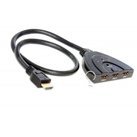 Commutateur bidirectionnel hdmi 3 canaux hdmi 3d-4k-2k