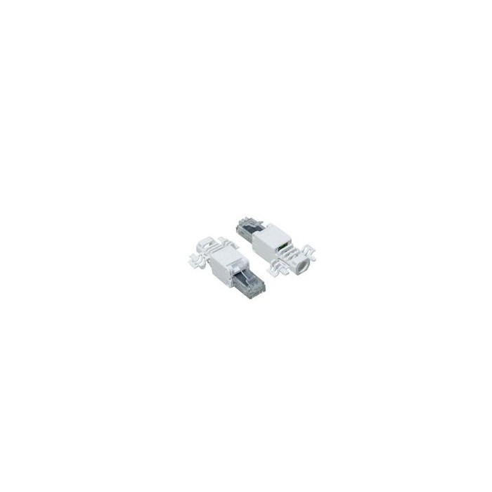 Connecteur rapide non blindé RJ45 Cat5-Cat6-Cat6A