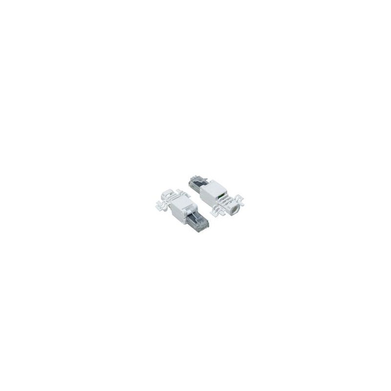 Connecteur rapide non blindé RJ45 Cat5-Cat6-Cat6A