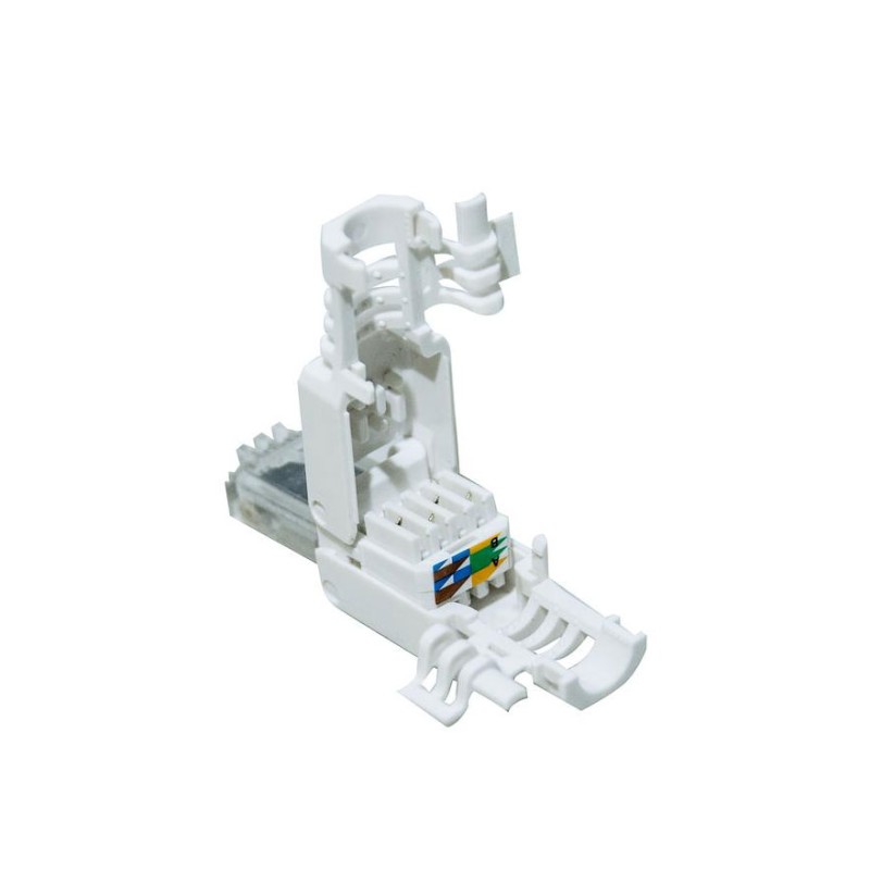 Connecteur rapide non blindé RJ45 Cat5-Cat6-Cat6A