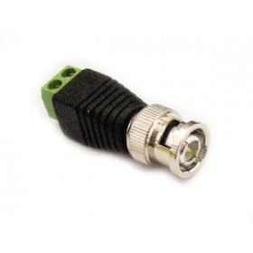Presa alimentazione bnc con morsetti connettore maschio 