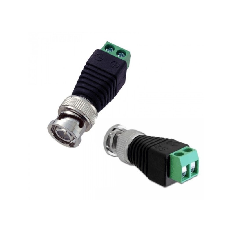 Presa alimentazione bnc con morsetti connettore maschio 