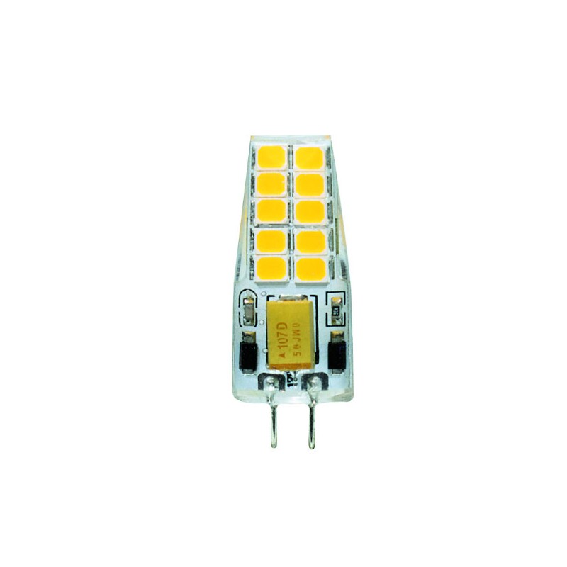 Lampada led attaco G4 bispina 6500k luce fredda 12v 37x12.5mm 39930422F