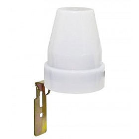 Interruttore elettrico crepuscolare 10a reg.5-50lux 2200w 220v