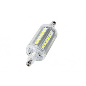 Lineare led-halogenlampe r7s 550lm 5w 3000k warmes licht