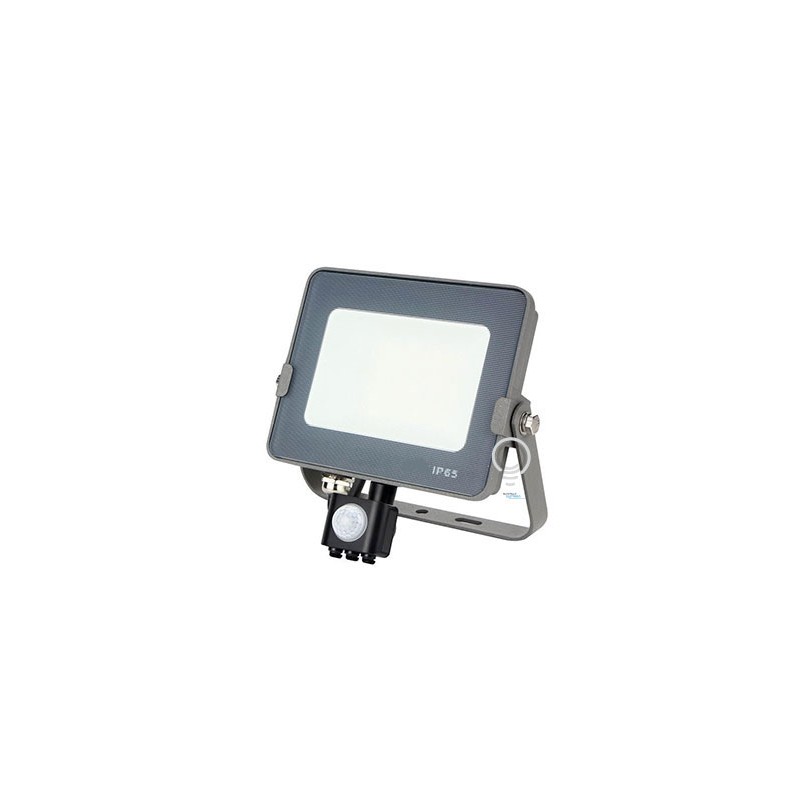 Spotlight projector pir sensor gray led ip65...