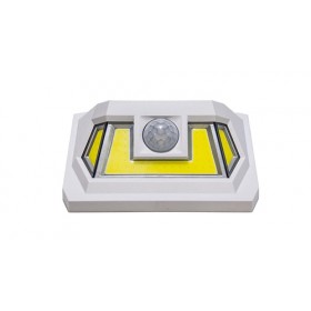 Lampada a led ad energia solare 7w 300lumen ip65 6500k crepuscolare