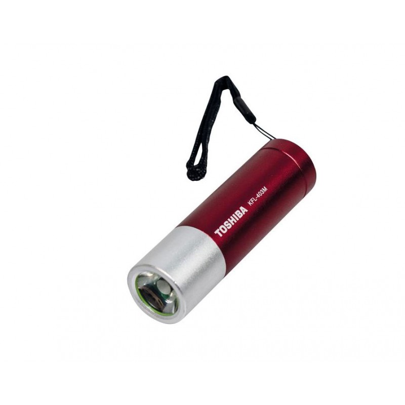 Toshiba 3xaaa 1w metall taschenlampe akku 85lm