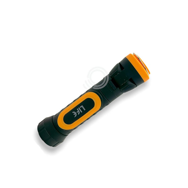 Torch telescopic battery with led light with...