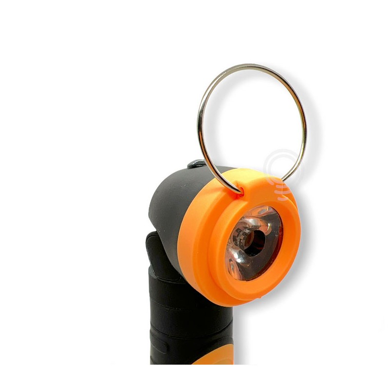 Torch telescopic battery with led light with...