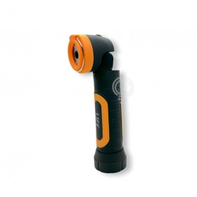 Torch telescopic battery with led light with hook and magnet 3w 1w resistant