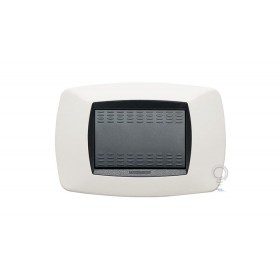 Placca serie modo 3 posti bianco 39tc103 master