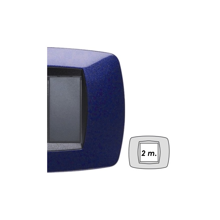 Assiette mode 2 places violet bleu 39tc362 master