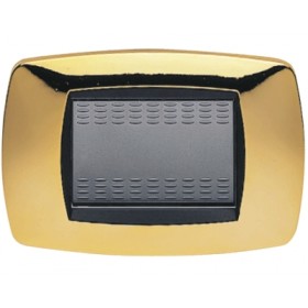 Fashion plate 4 seater brass 39tc214 master