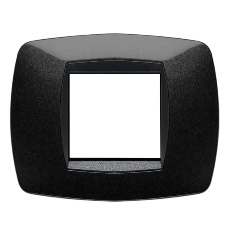 Assiette 2 couverts Modo gris anthracite