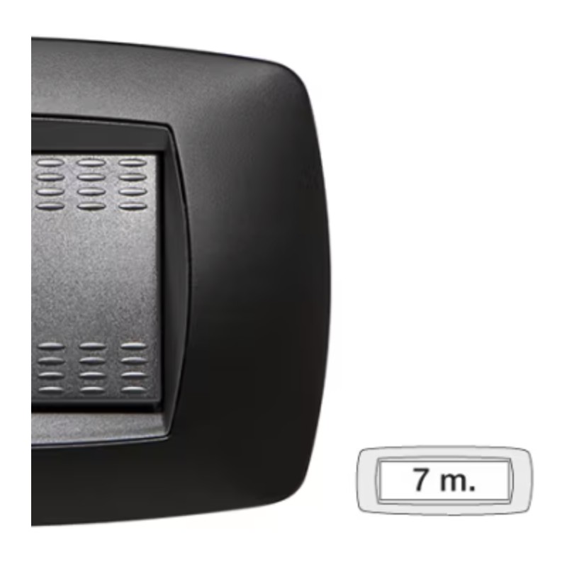39tc387 master plaque modo 7 places gris...