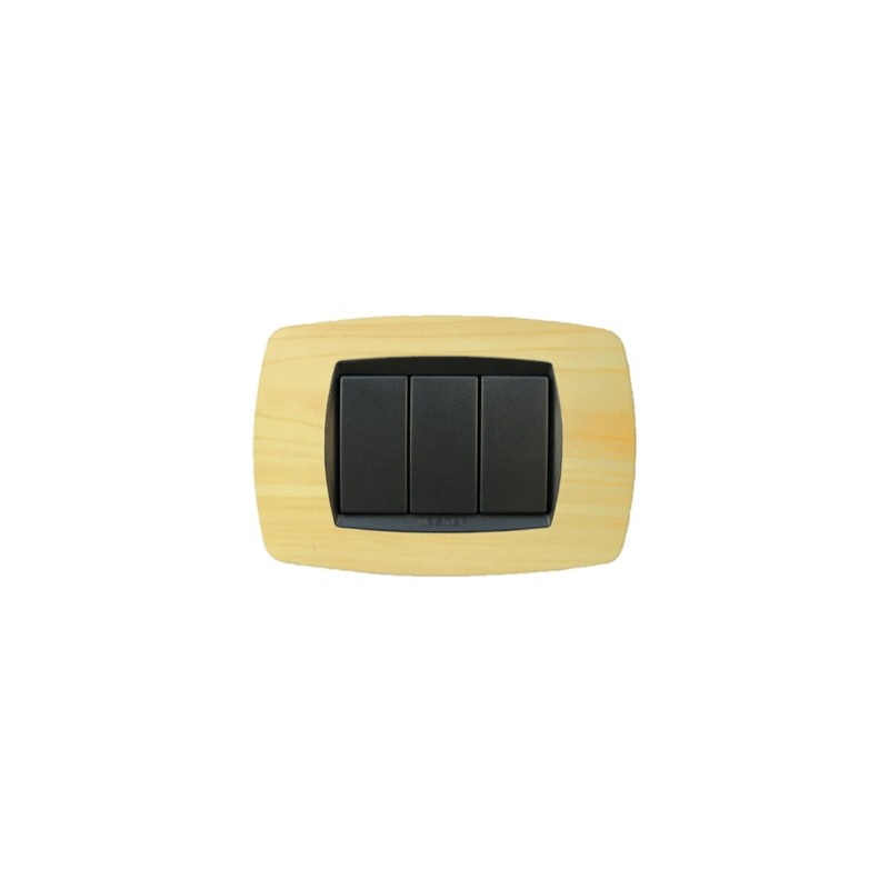 plaque maîtresse 3 places frêne 39tc443