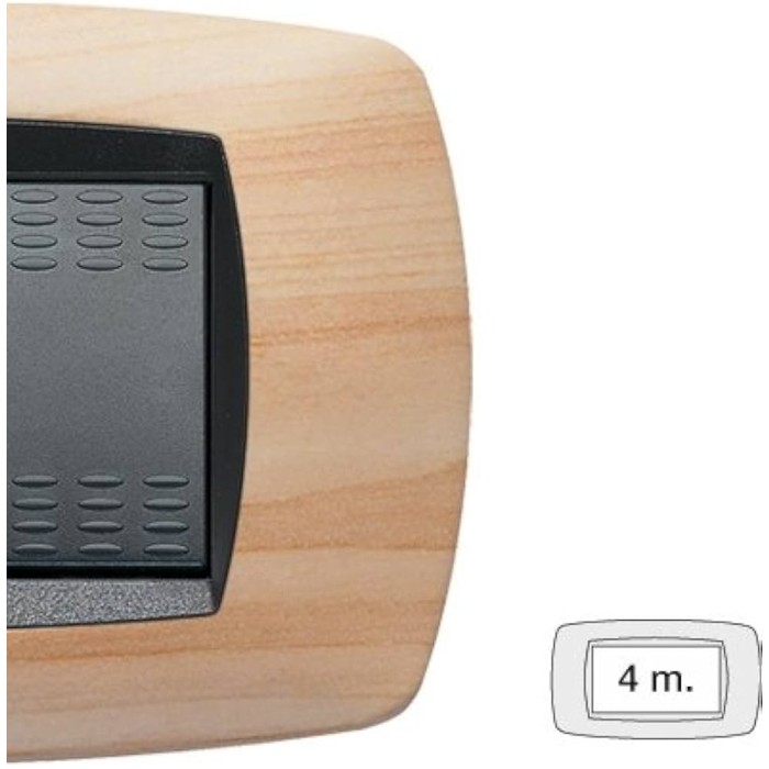 4-seater moda plate in ash 39tc444 master