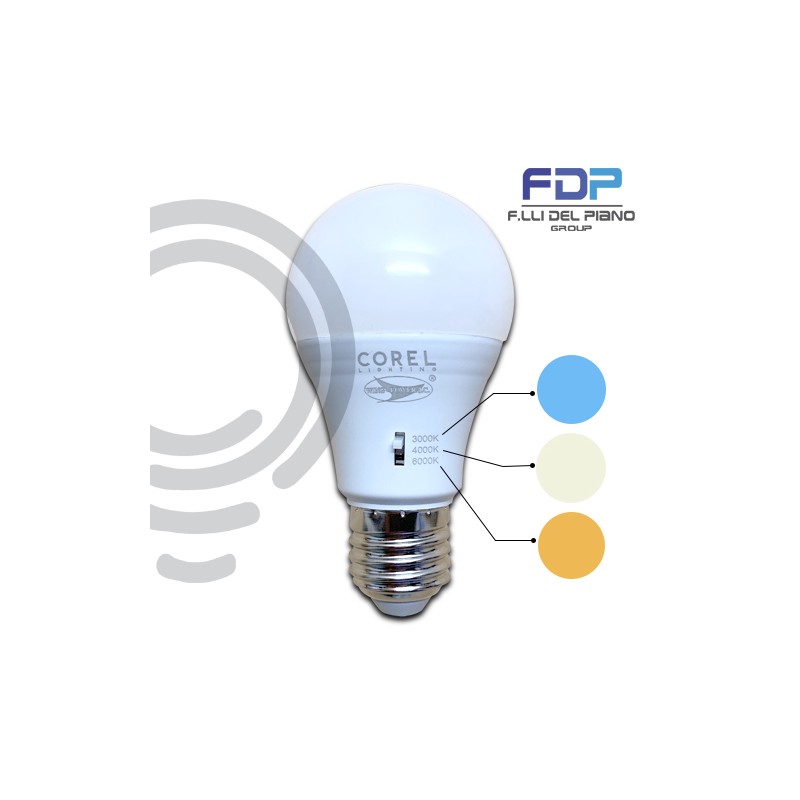 Edison led lamp e27 selectable light...