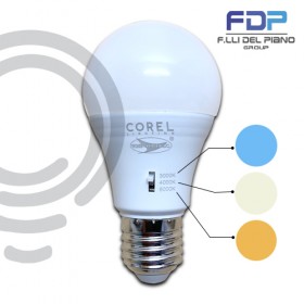 Edison led lamp e27 12w selectable k2700-4000-6000