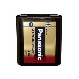 Flat battery 4.5v alkalina panasonic