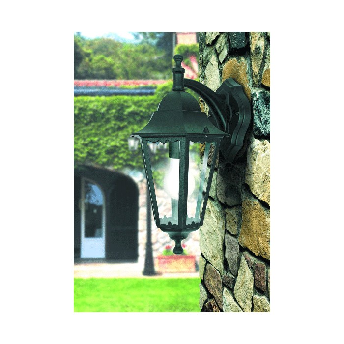 Lanterne antique c/b .victoria noir