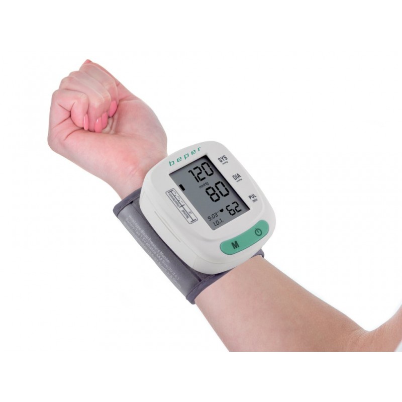 Wrist blood pressure monitor