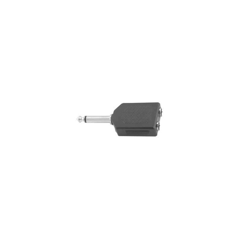 Adattatore audio spina j st.6,3mm.2 presa  j.s.3,5