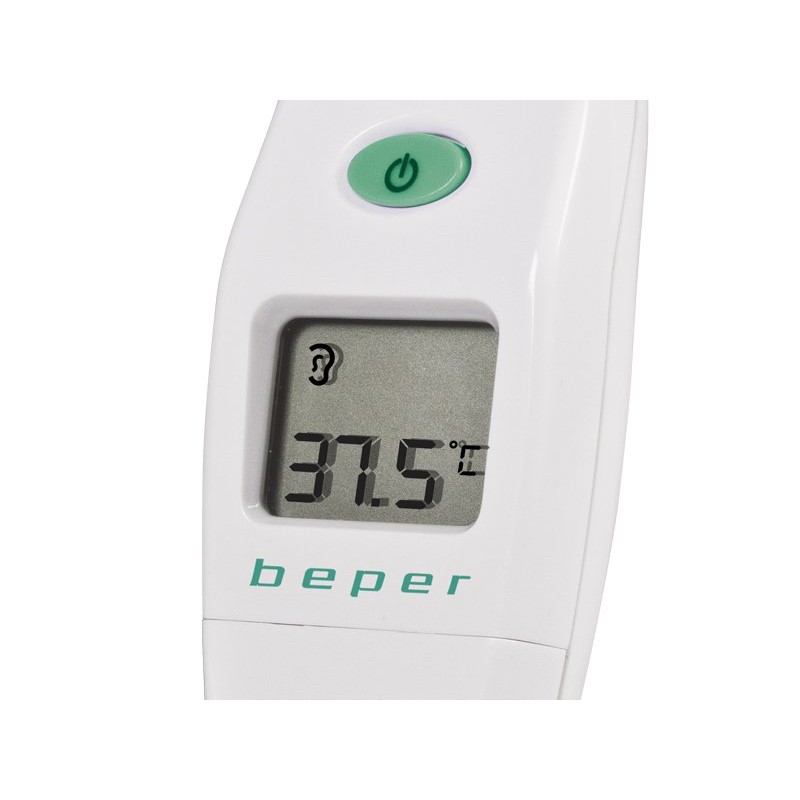 Digital ear thermometer display