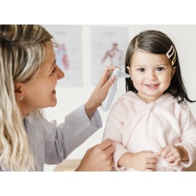 Digitales ohrthermometer-display