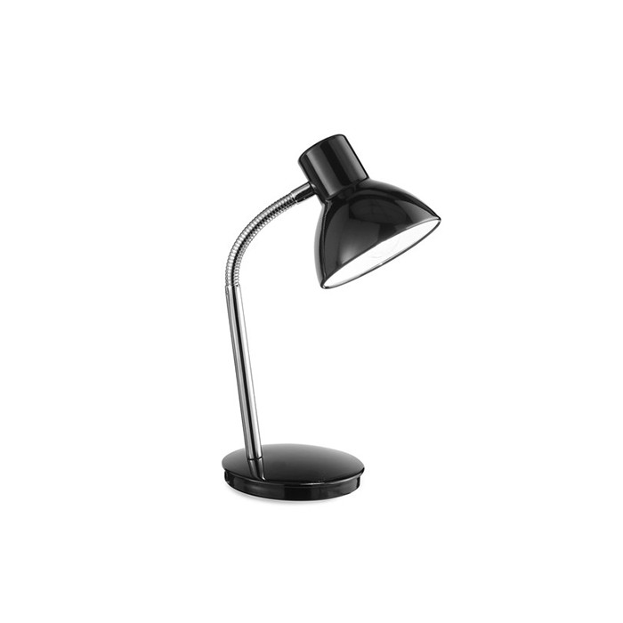 Flexible schwarze 40w metalltischlampe