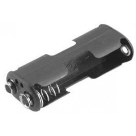Support de batterie 2 stylet aa um3 contenant en plastique avec ressorts