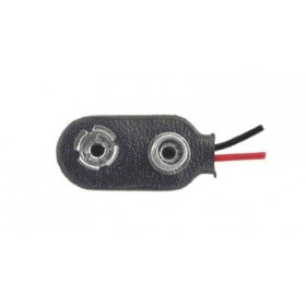 9v battery contact connection 110mm cables electronic accessories