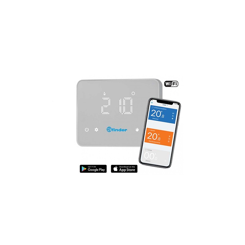 Thermostat programmable wifi touches décran...