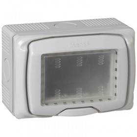 Contenitore modosub parete ip55 3 moduli