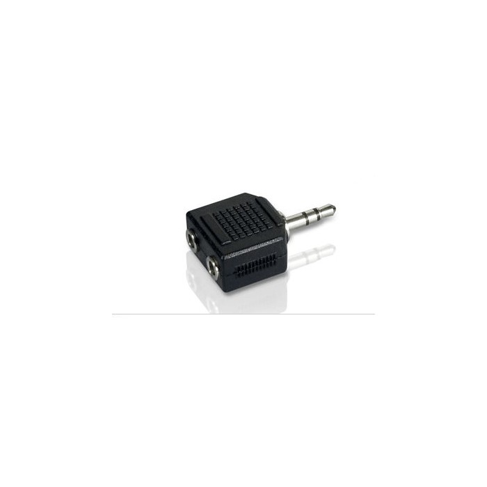 Adaptateur audio ép.3,5 2pr.3,5 stéréo 02030408