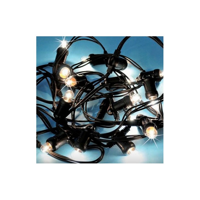 Leuchtende serie lichterkette luminaria 20 lichter weiße...