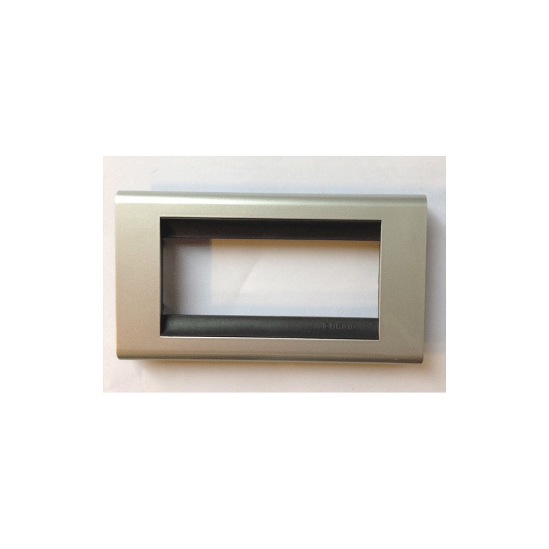 Placca living classic 4p titanio chiaro 4714tc...