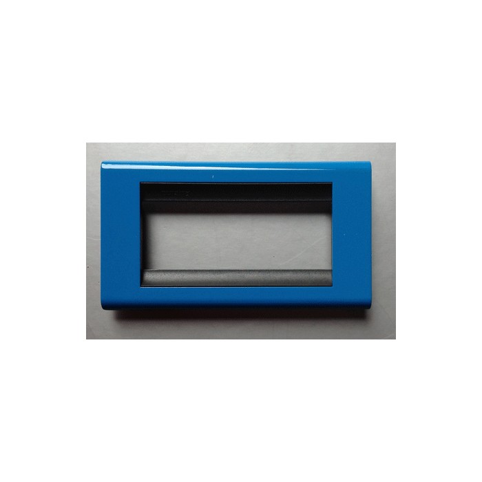 4P manganese blue living cover plate 4714BM Bticino classic