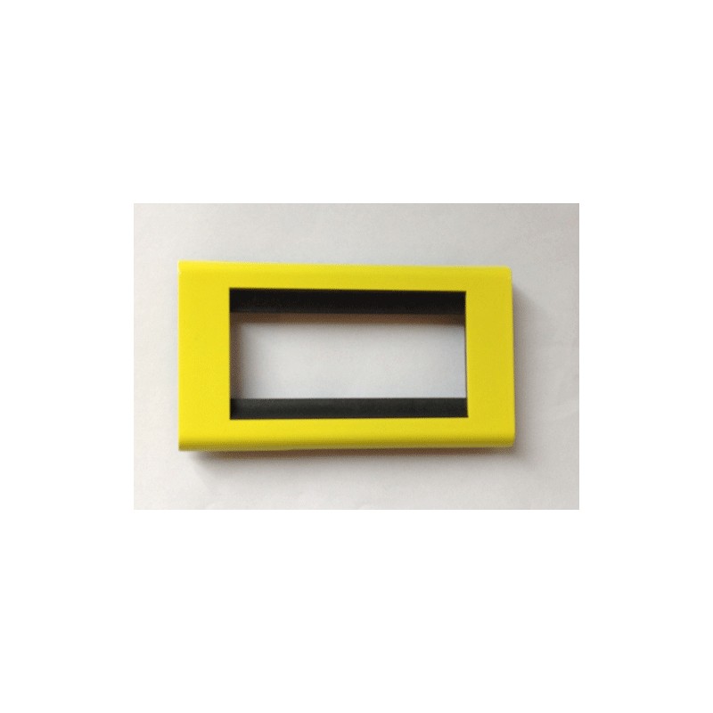 Placca living classic 4p giallo  4714gb ticino