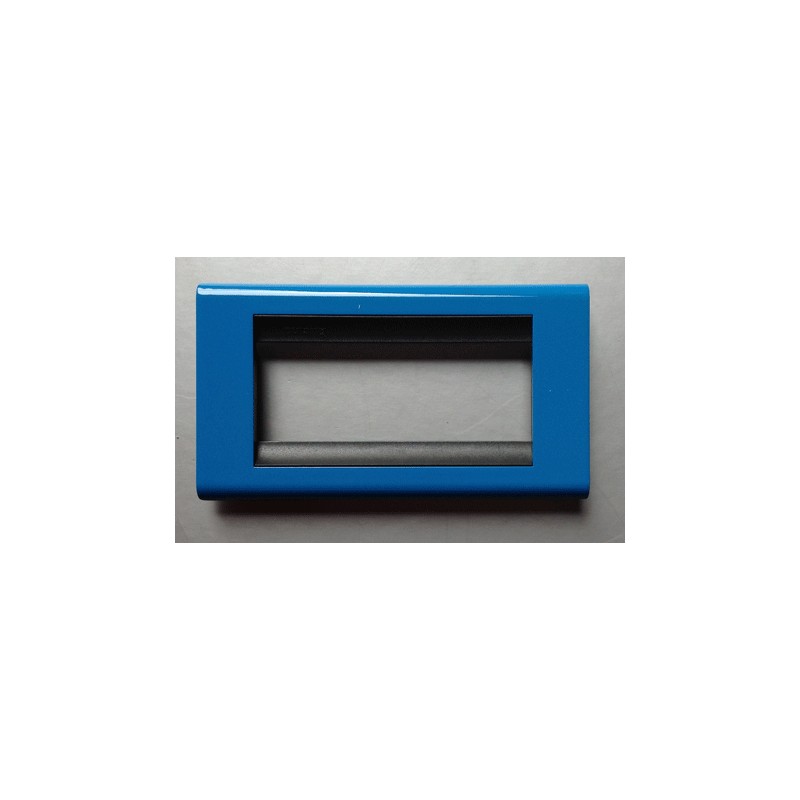 Placca living classic blu manganese 4716bm ticino