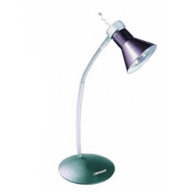 Lampada da tavolo alogena gu10 50w alluminio