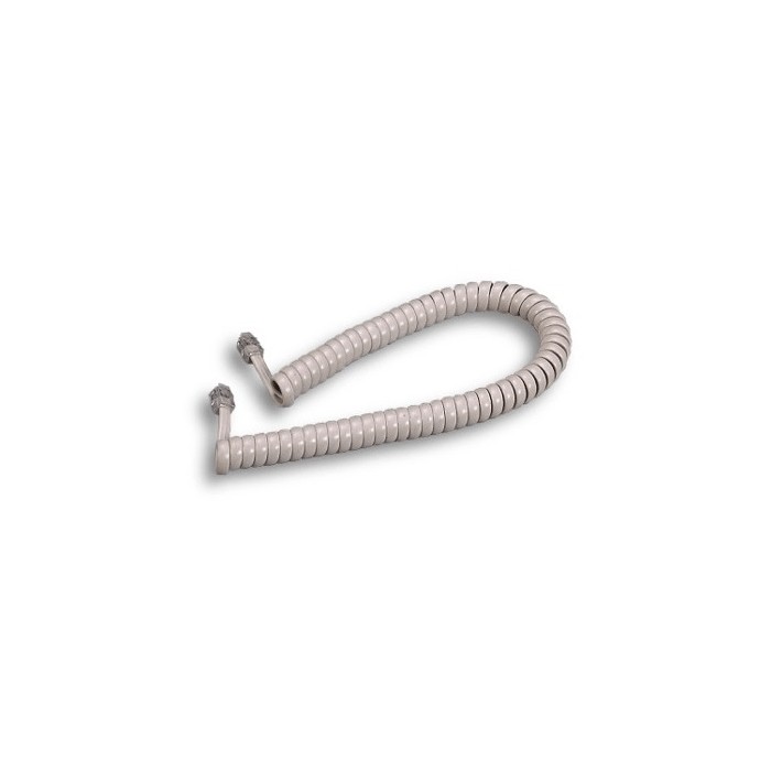 Câble téléphonique extensible 4/4 4mt 492821023 ivoire