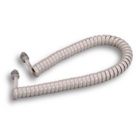 Extensible telephone cable 4/4 4mt 492821023 ivory