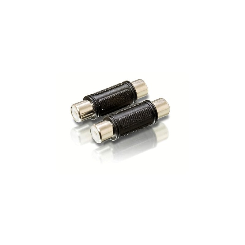 Connettore rca femmina-femmina plastica 02073031