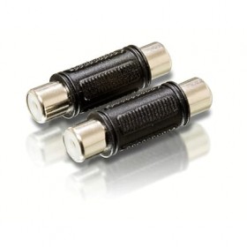 Connettore rca femmina-femmina plastica 02073031