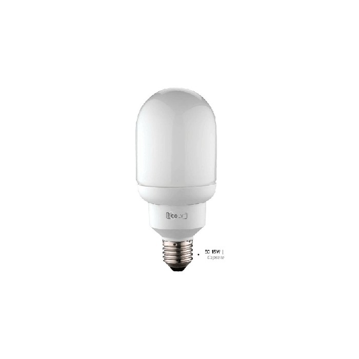 Lampe à économie dénergie globe tubulaire 15w 4200k e27