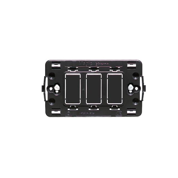 Supporto serie magic policarbonato 3 posti 503r ticino