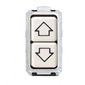 Bouton électrique double flèche magique 5055/1 automatisation Bticino