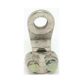 Borne 2 boulons pour câble électrique en cuivre 16 mmq pince
